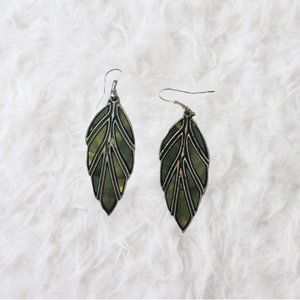 Leaf Shaped Earrings